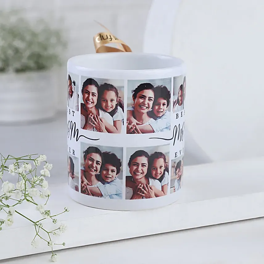 Moments with Mom Personalised Mug