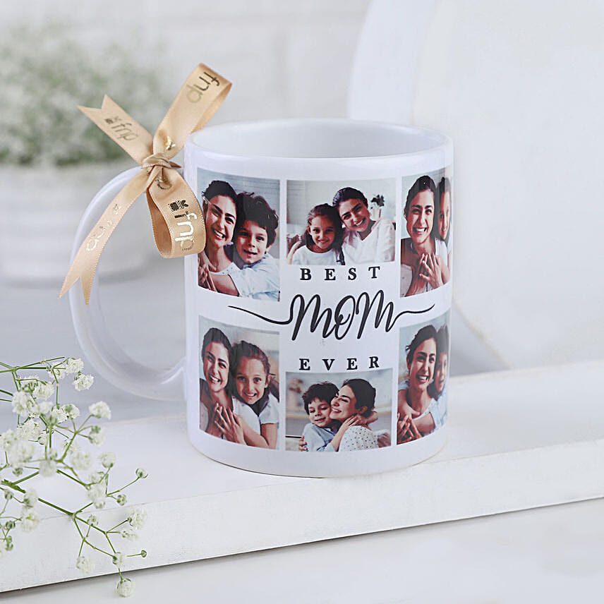 Moments with Mom Personalised Mug