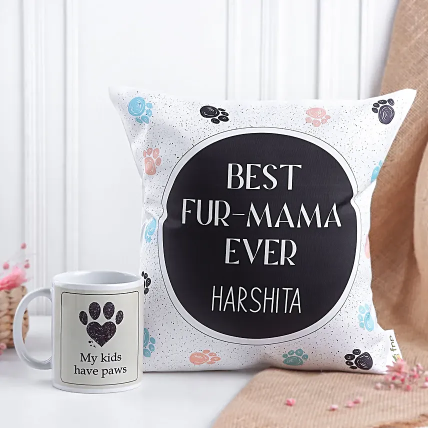 Personalised Fur Mama Duo