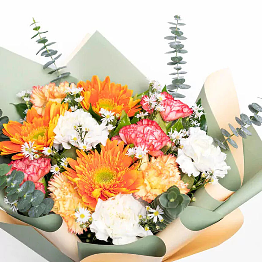 Citrus Grove Radiant Bloom Arrangement