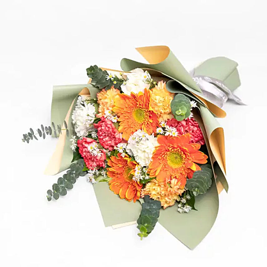 Citrus Grove Radiant Bloom Arrangement