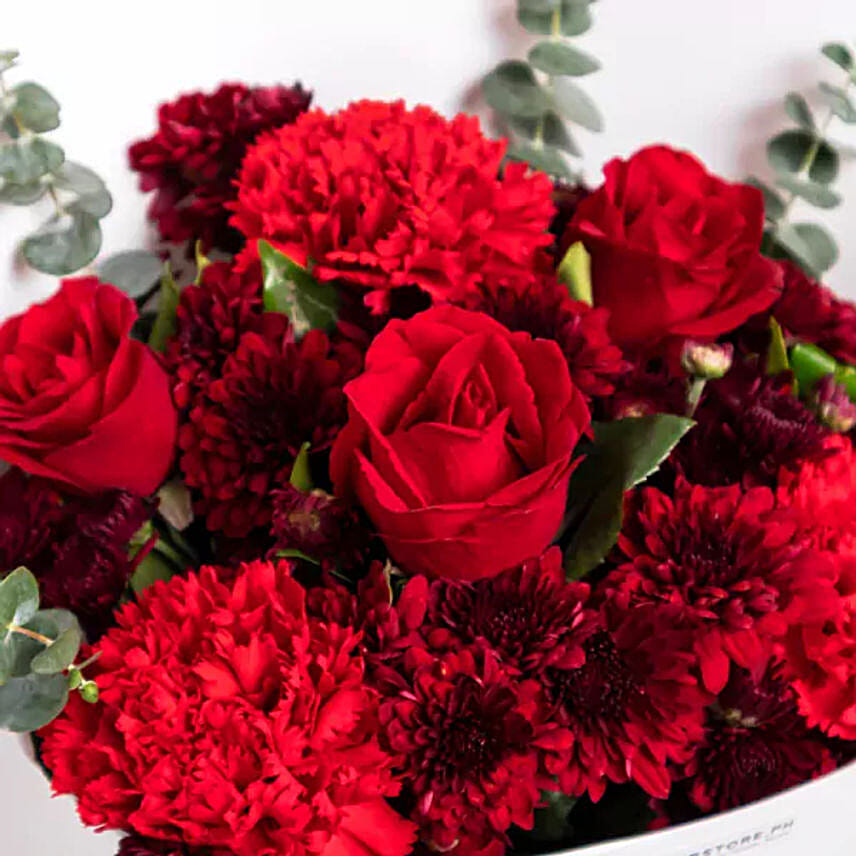 Stunning Crimson Floral Bouquet