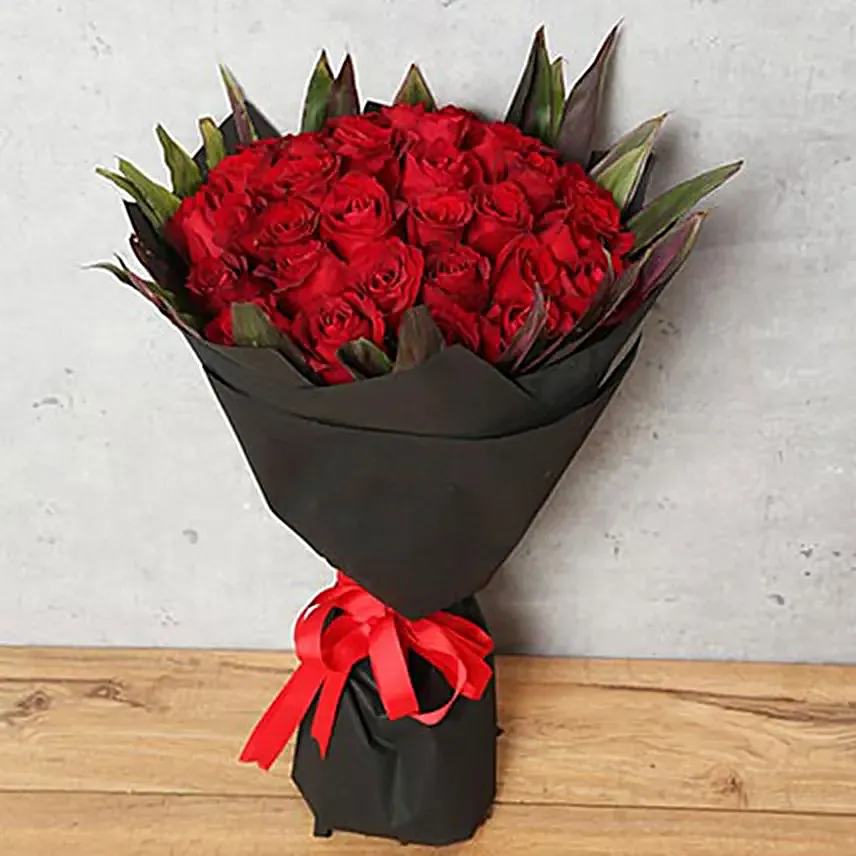 6 Red Roses Bouquet