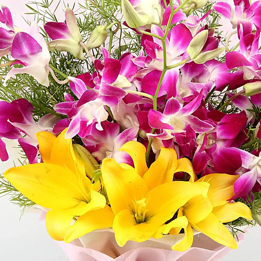 Eternal Assorted Flowers Bunch