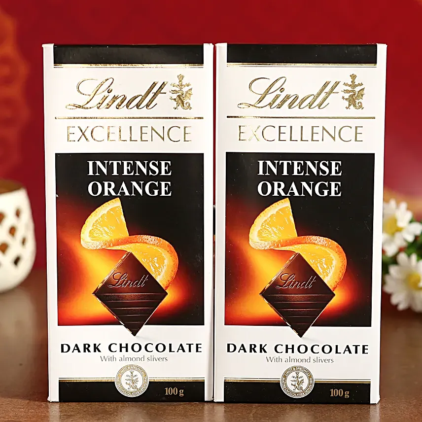 Ferrero Rocher And Lindt Intense Orange Chocolates