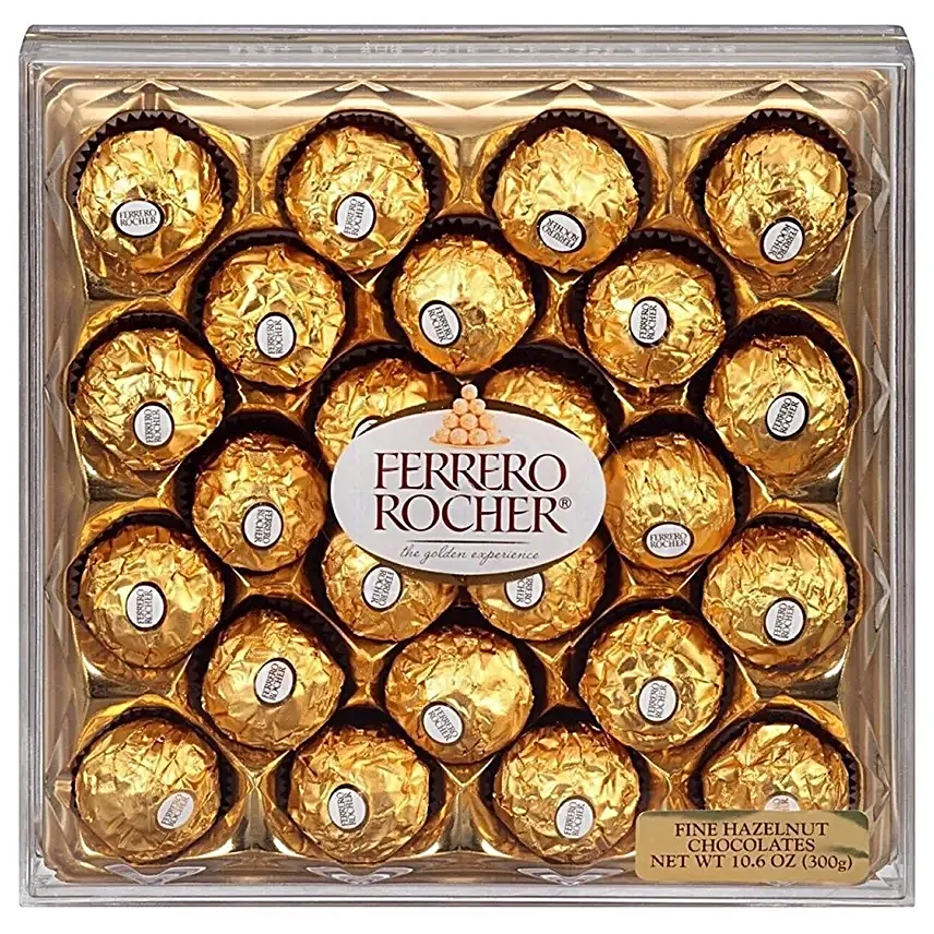 Ferrero Rocher Chocolate Box 24 Pcs