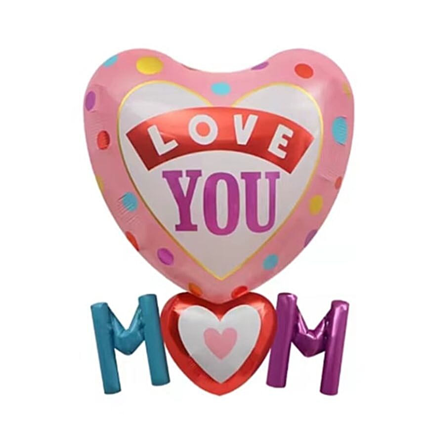 Love You Mom Balloon Set