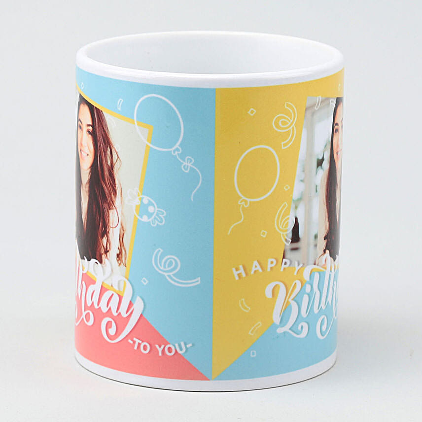 Personalised Birthday Girl Mug