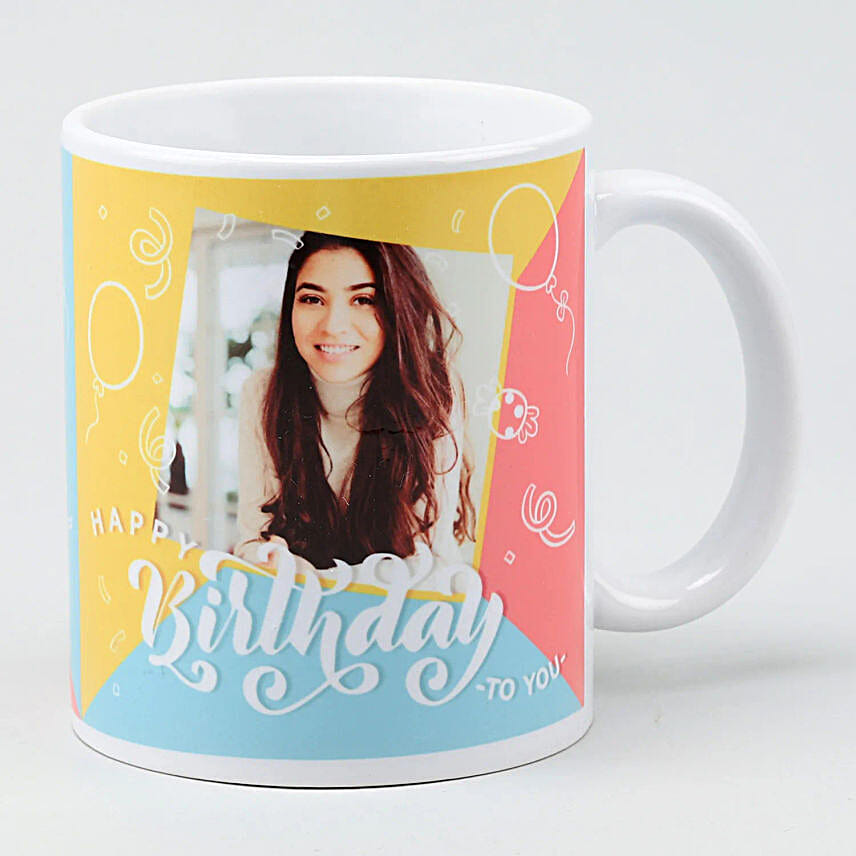 Personalised Birthday Girl Mug