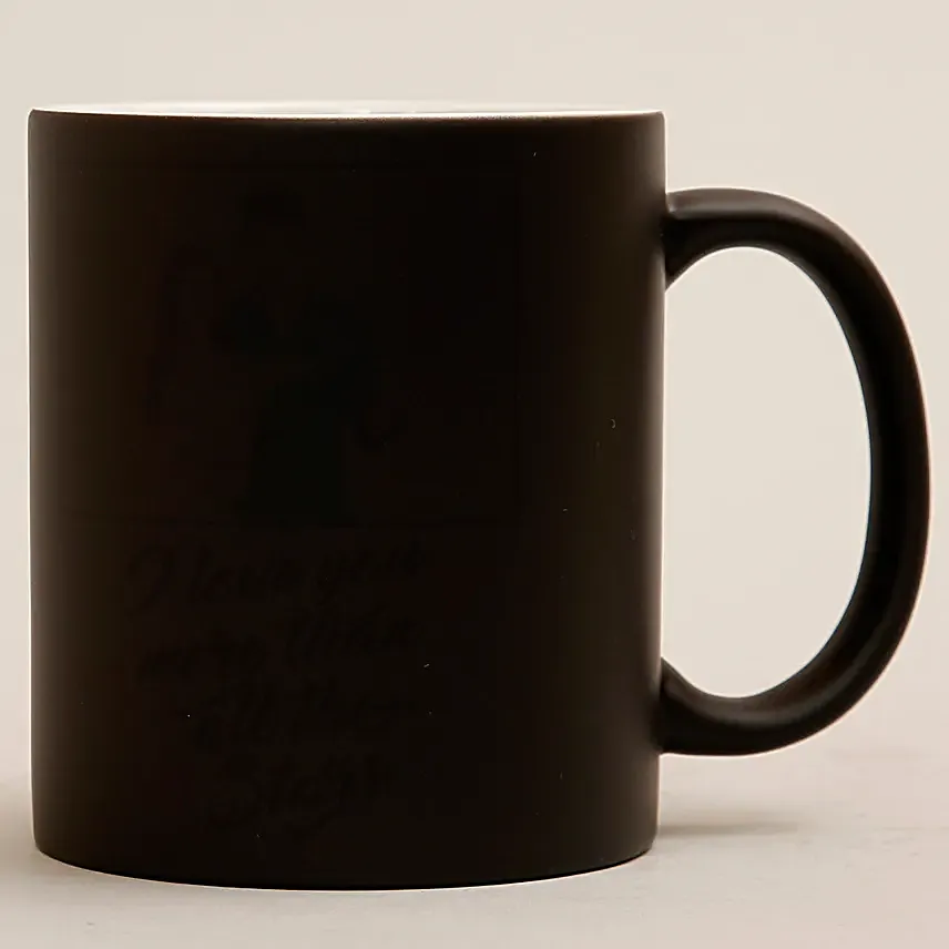 Personalised Couple Photo Love Quote Magic Mug
