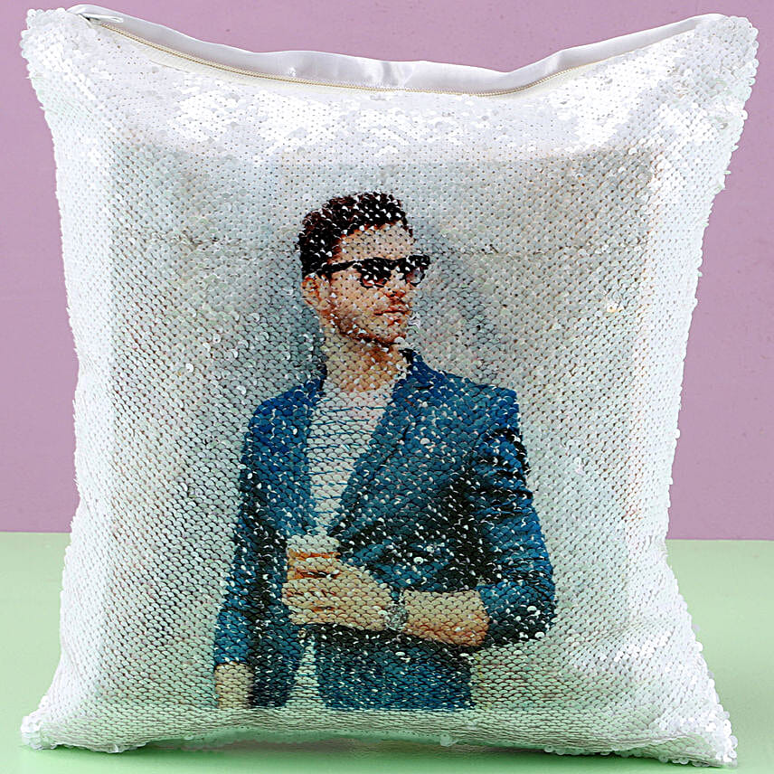 Personalised Double Sided Sequin Cushion