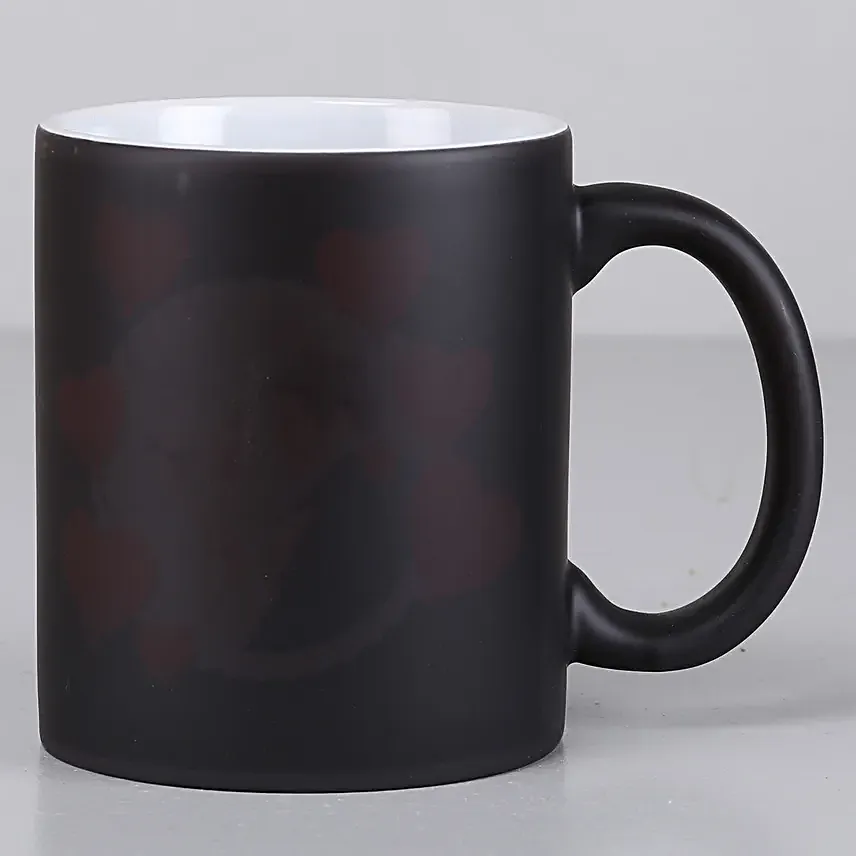 Personalised Heart Magic Mug