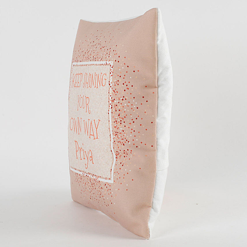 Personalised Inspirational Cushion
