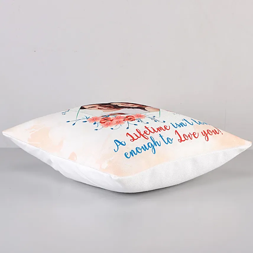 Personalised Lifetime Love Cushion