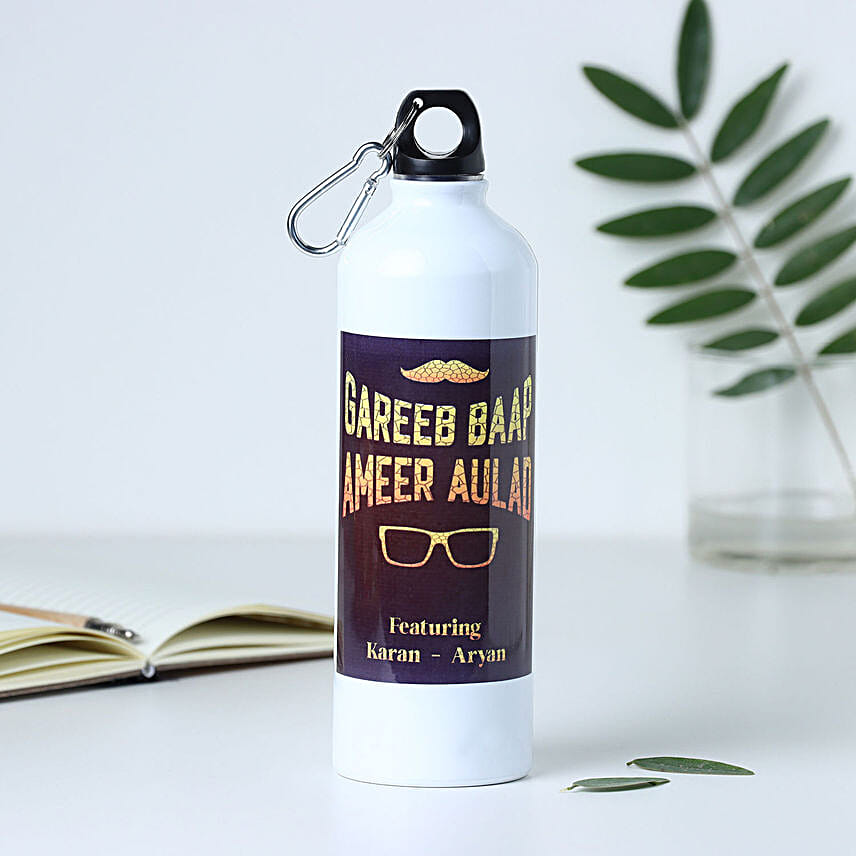 Personalised Mug and Water Bottle for Dad