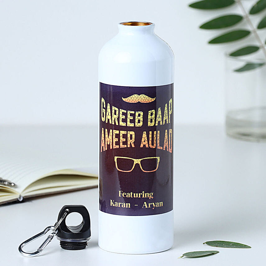 Personalised Mug and Water Bottle for Dad