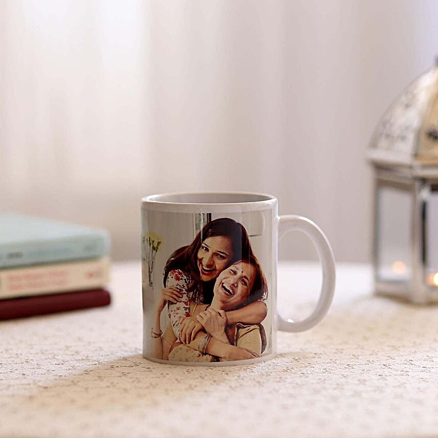 Personalised White Ceramic Mug For Mom