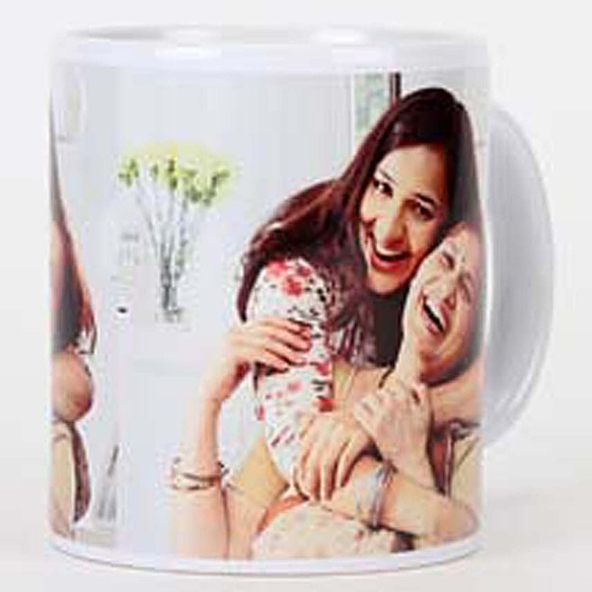 Personalised White Ceramic Mug For Mom