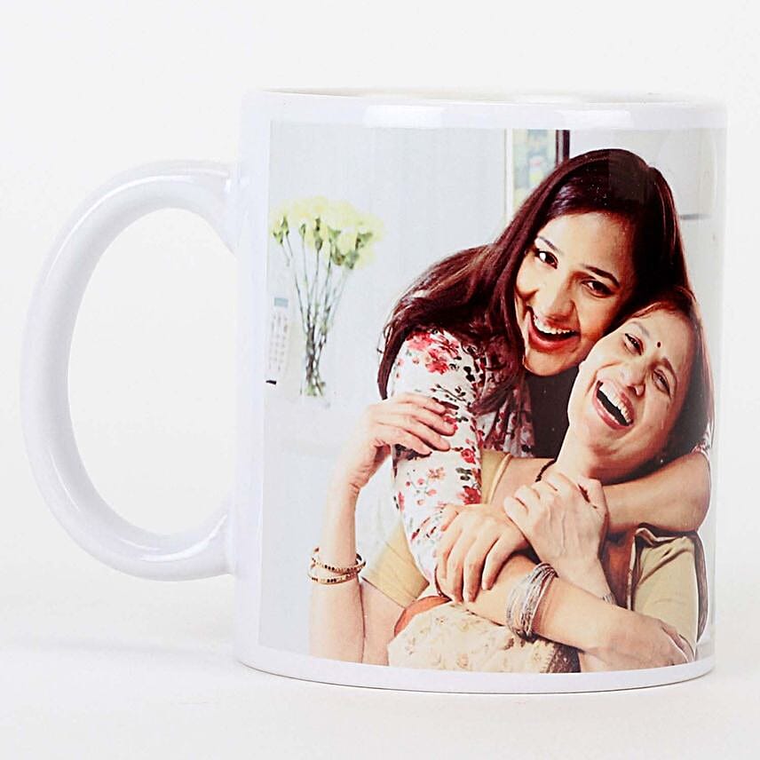 Personalised White Ceramic Mug For Mom