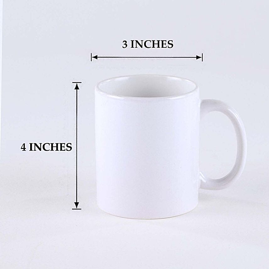Personalised White Ceramic Mug For Mom
