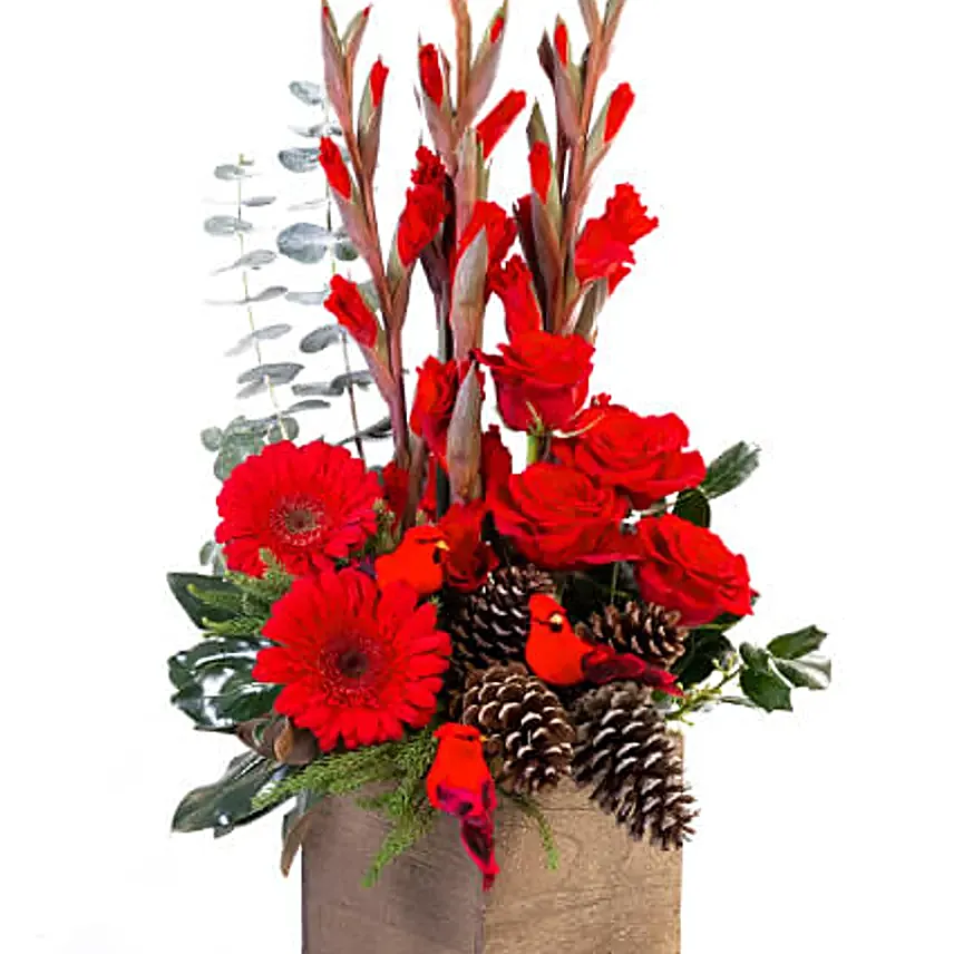 Rustic Red Christmas