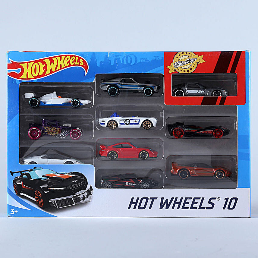 Spiderman Rakhi And Hot Wheels Car Set