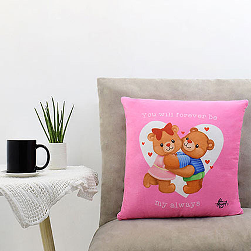 Sweet Embrace Pink Pillow