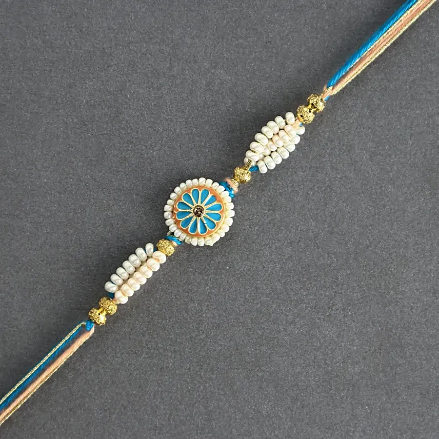 The Royal Elegance Meenakari Rakhi