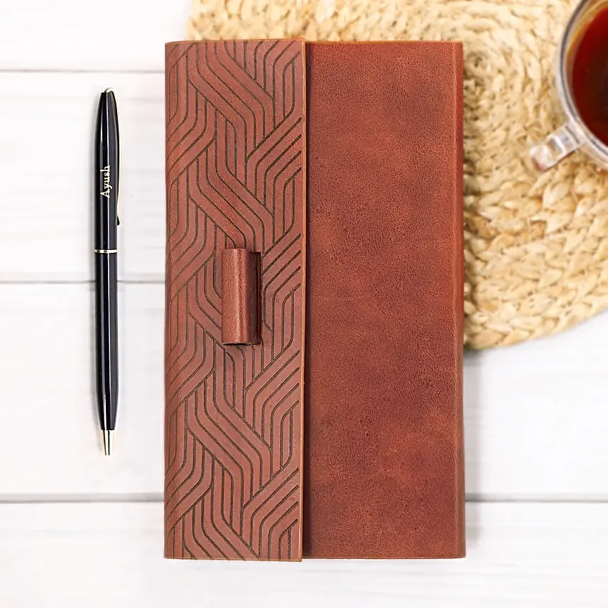 Vintage Journal N Pen Combo