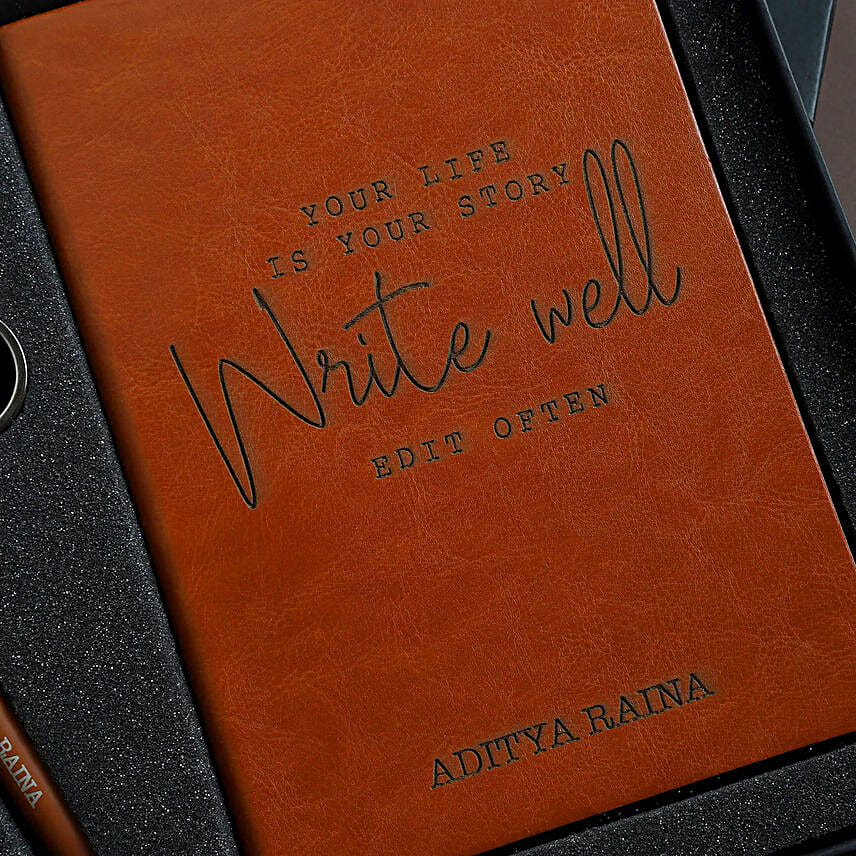 Your Life Is Your Story Personalised Gift Set