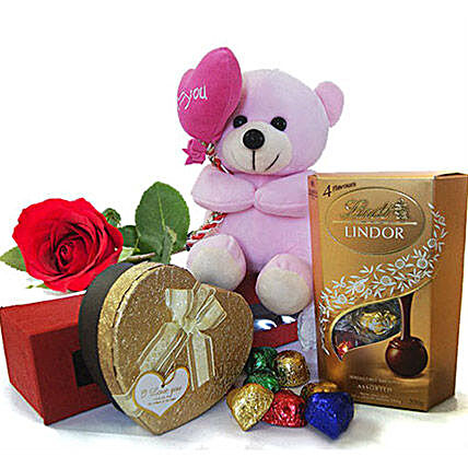 Gourmet Chocolate Gift Hamper:Soft Toys to Philippines