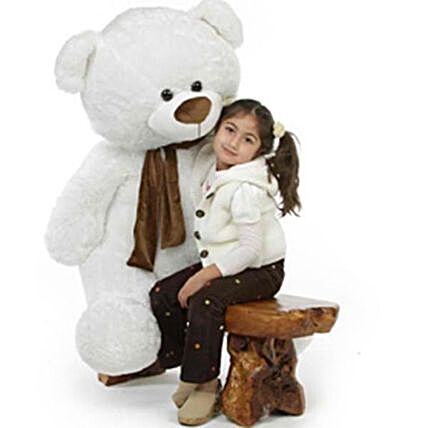 Big White Teddy:Send Teddy Day gifts to Philippines