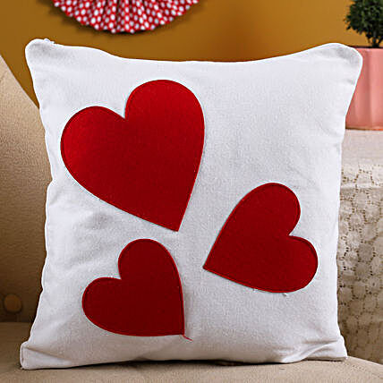3 Heart Cushion