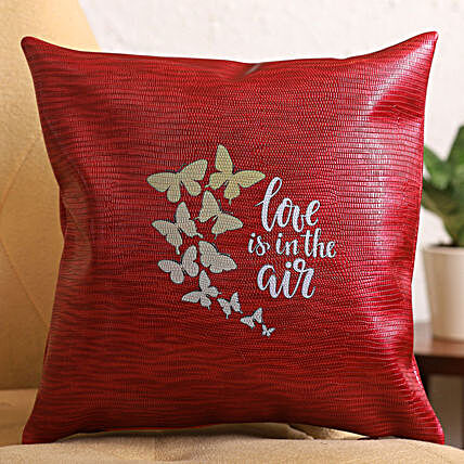 Love Is In The Air Cushion:Send Promise Day gifts to Philippines