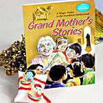 Kids Rakhi With Granny Story Book Combo