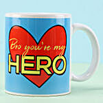 Hero Bro Printed Mug