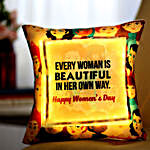 Beautiful Women LED Cushion