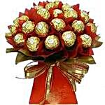Red And Gold Ferrero Bunch