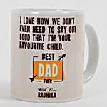 Best Dad Ever Personalised Mug