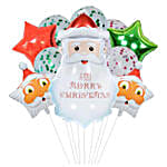 Santa Claus Balloons Set