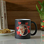 Personalised Heart Magic Mug