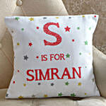 Personalised Starry Cushion And Mug Combo