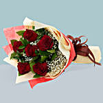 Beautiful Love 6 Rose Bouquet