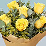 Beautiful Love Bouquet Of 6 Yellow Roses