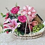 Blossoms & Treats Gift Basket