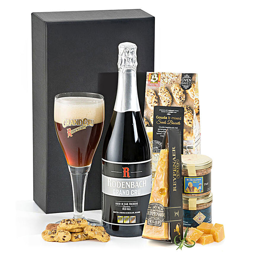Rodenbach Grand Cru Beer With Cheese And Pate