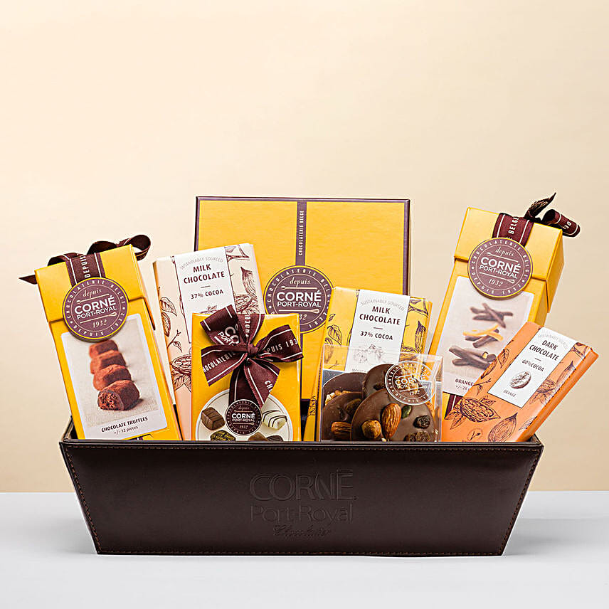 Corne Port Royal Ultimate Belgian Chocolate Hamper