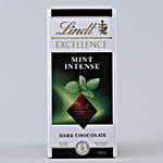 Set Of 4 Designer Diyas And Lindt Mint Intense Dark