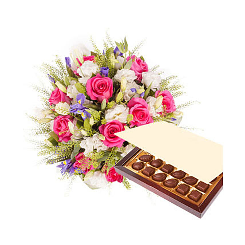 Princess Pink with Chocolates:Send Chocolate to Qatar