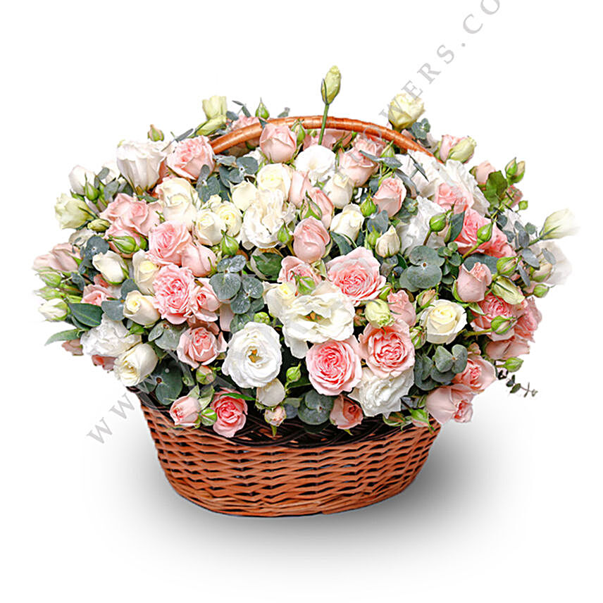 floral basket arrangement online
